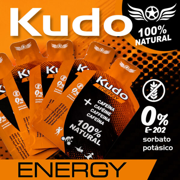Kudo Energy Caffeine energy gels
